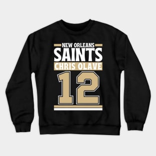 New Orleans Saints Chris Olave 12 Edition 3 Crewneck Sweatshirt